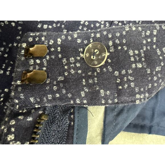 DALIA COLLECTION Womens Navy patterned modern fit skirt size 10 NWT Preppy - Picture 5 of 5